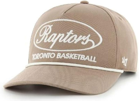 47 NBA Toronto Foundational Hitch RF Snapback Adjustable Hat - Khaki