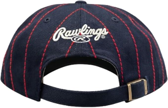 47 MLB Hitch Rawlings Pinstripe Adjustable Hat (CA/US, Alpha, One Size, Boston, Navy)