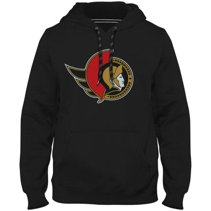 Bulletin Ottawa Senators NHL Express Twill Logo Hoodie - Black