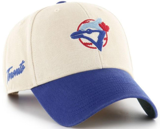 47 MLB Toronto Fairfield MVP Adjustable Hat - Beige/Blue