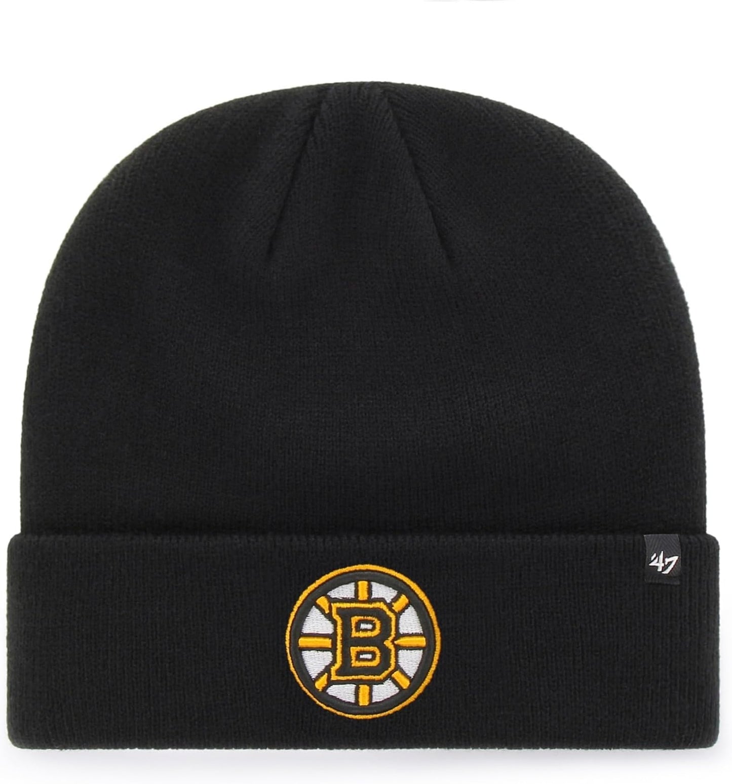 47 NHL Unisex-Adult Primary Logo Cuffed Knit Beanie Hat Cold Weather Hat, One Size