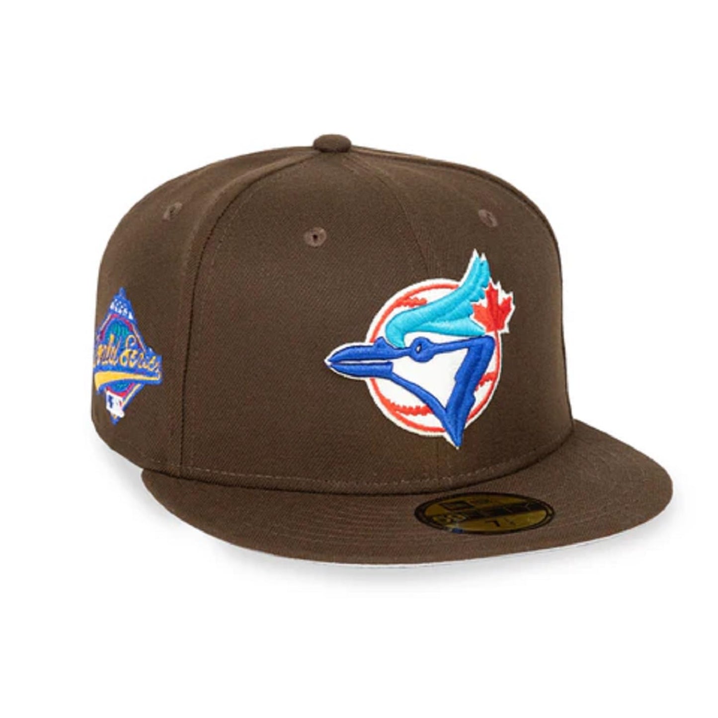 New Era 59FIFTY MLB Toronto Blue Jays World Series 1993 Fitted Hat - Walnut Brown