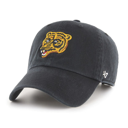 47 Men's Boston Bruins Vintage Alternate Logo Clean Up Adjustable Hat - One Size Black