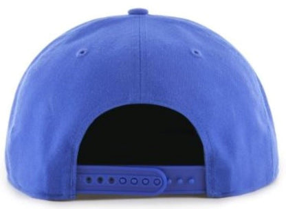 '47 Hitch NHL Oilers Adjustable Snapback Hat Royal Orange