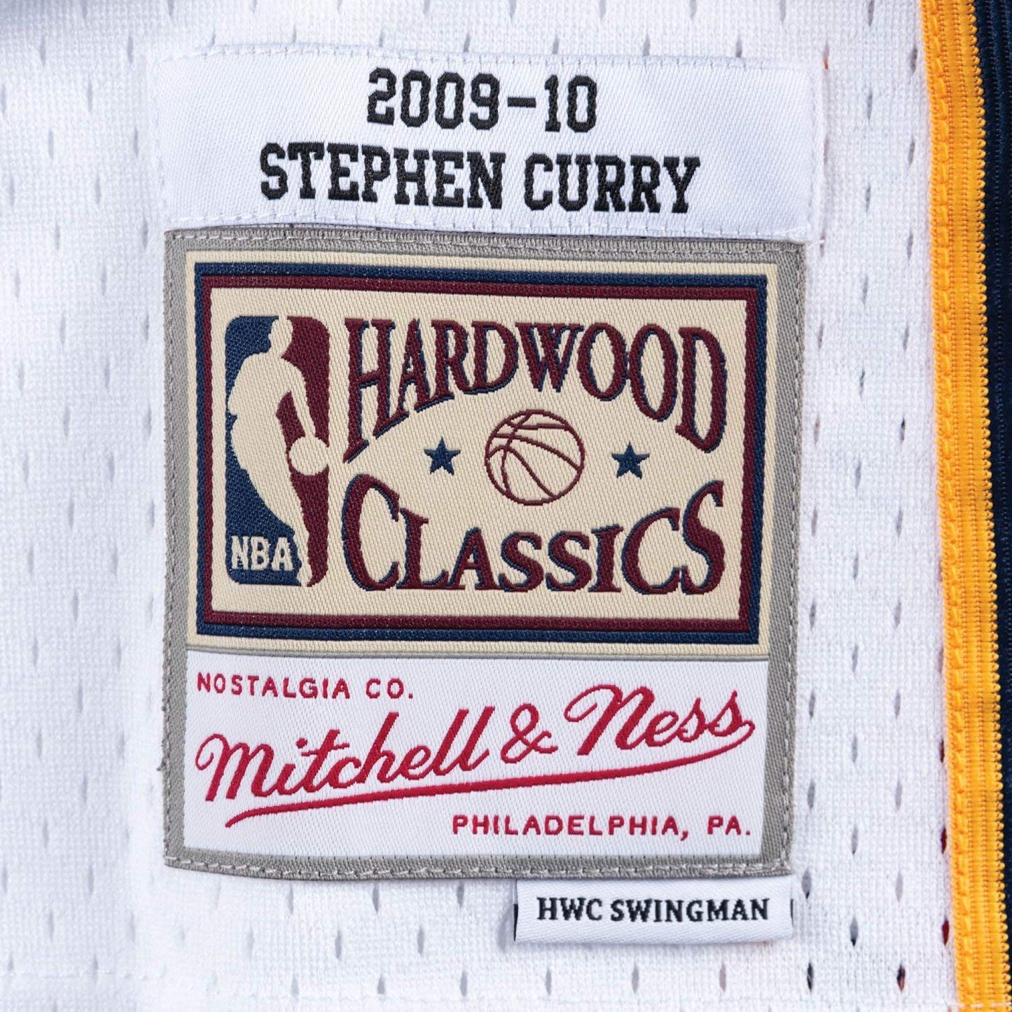 Swingman Mesh Jersey State Warriors 2009-10 Stephen Curry - M