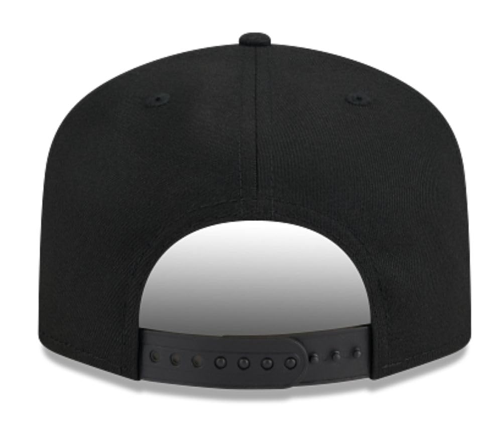 New Era MLB Toronto Blue Jays 9FIFTY A-Frame Adjustable Snapback Hat - Black/White