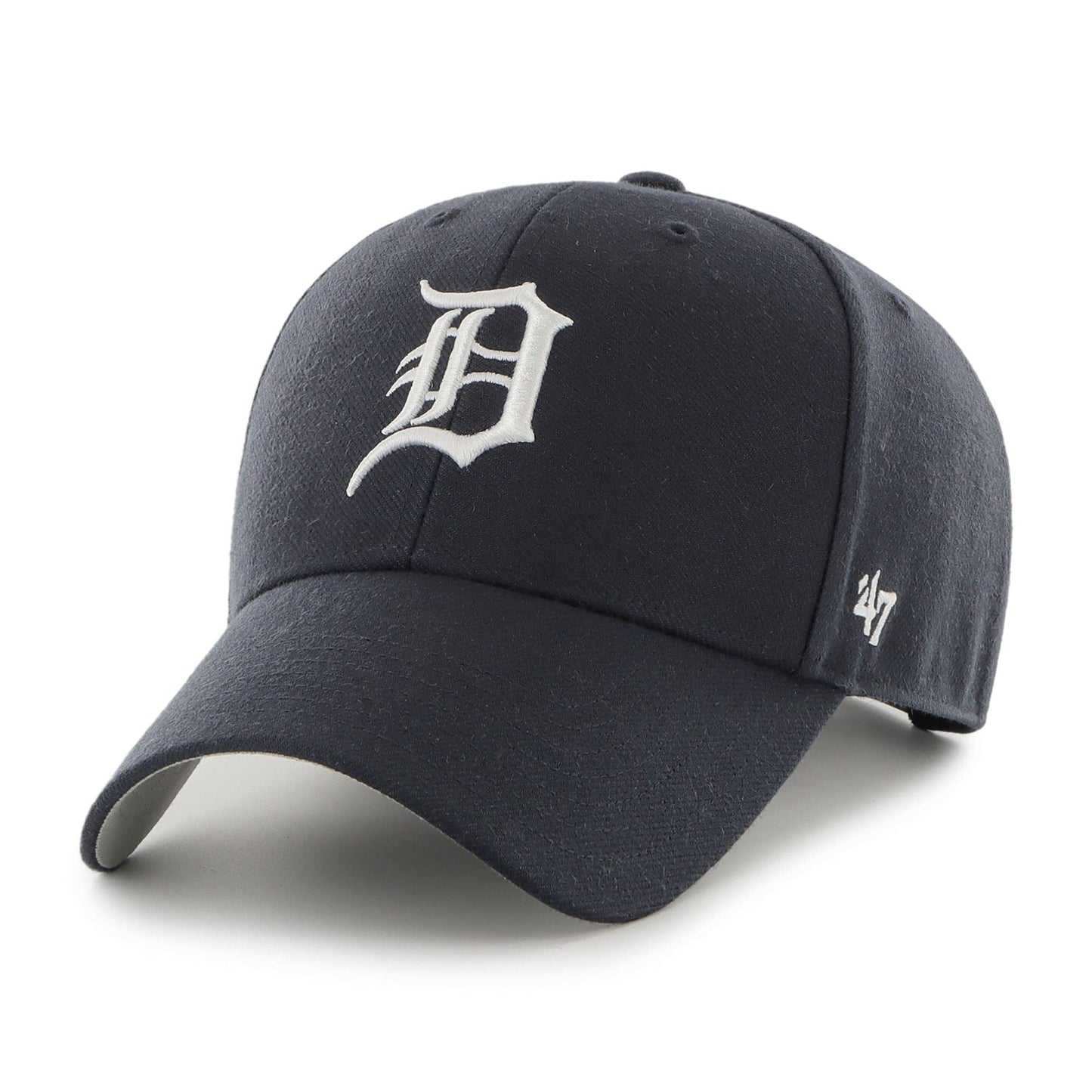 '47 Detroit Tigers Navy MLB Sure Shot Most Value P. Snapback Cap