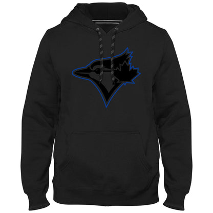 Toronto Blue Jays MLB Back in Black Express Twill Logo Hoodie