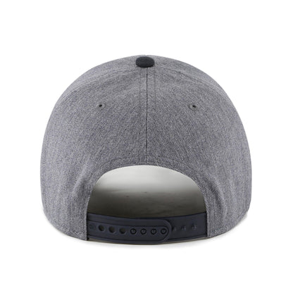 47 MLB Boston Granite Script MVP Snapback Hat - Grey/Black