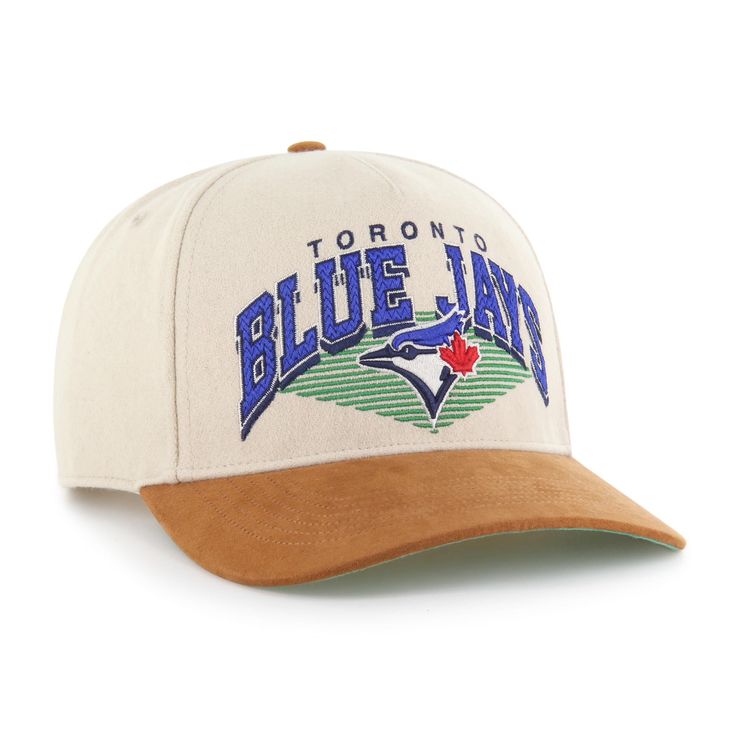47 MLB Toronto Pomona Wool Rope Hitch Adjustable Hat - Beige