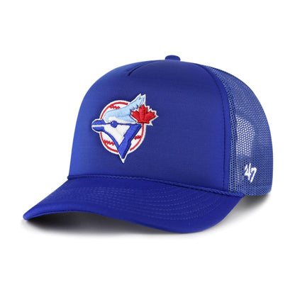 47 MLB Toronto Blue Jays Foam Front Mesh Back Adjustable Cap - Blue