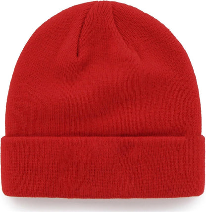 47 NHL Unisex-Adult Primary Logo Cuffed Knit Beanie Hat Cold Weather Hat, One Size