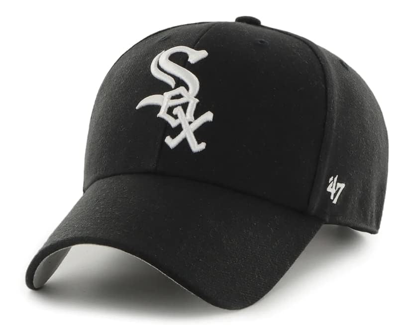 47 Men's Compatible with White Sox Cooperstown World Series Sure Shot MVP Adjustable Hat - One Size