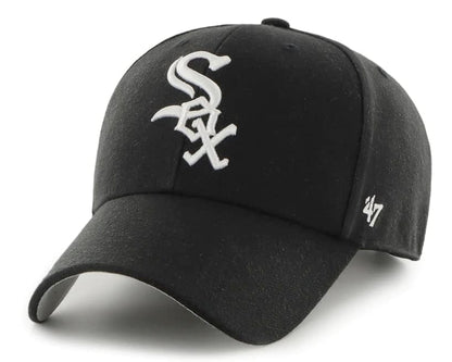 47 Men's Compatible with White Sox Cooperstown World Series Sure Shot MVP Adjustable Hat - One Size