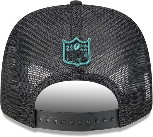 New Era 9SEVENTY 2025 NFL Team Collection Adjustable Stretch-Snap Hat (CA/US, Alpha, One Size, Philadelphia Eagles, Black)