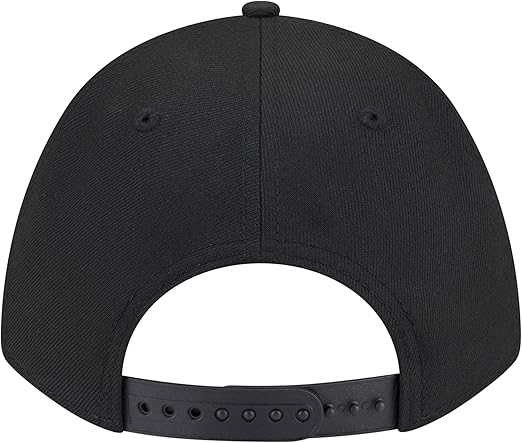 New Era 9FORTY NFL 2025 Team Collection M-Crown A-Frame Adjustable Snapback Hat - Black/White (CA/US, Alpha, One Size, Black, Pittsburgh Steelers)