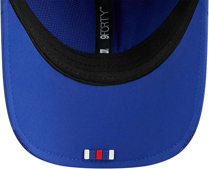 New Era Men's NFL 2025 Sideline M-Crown 9FORTY Adjustable Hat (CA/US, Alpha, One Size, Royal, Buffalo Bills)