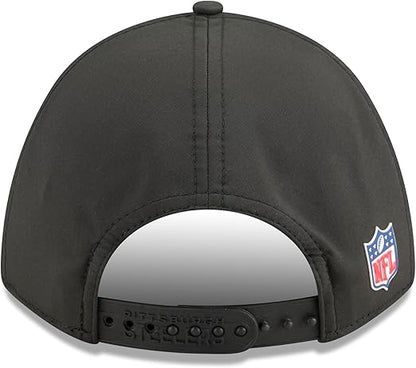 New Era NFL Sideline 940 M Crown Snapback Pittsburgh Steelers OSFM Black