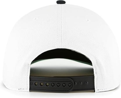 47 NHL Vancouver Prime Play Hitch RF Adjustable Snapback Hat - White/Black