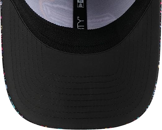 New Era 39THIRTY NFL 2025 Buffalo Bills Crucial Catch Intercept Cancer Paint Splatter Stretch Fit Hat - Black (CA/US, Alpha, One Size, Medium/Large, Black)