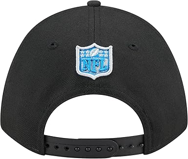 New Era Men's Detroit Lions Team Classic Black 940 M-Crown Adjustable Snapback Hat - One Size