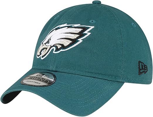 New Era 9TWENTY NFL Philadelphia Eagles Core Classic Adjustable Hat - Midnight Green