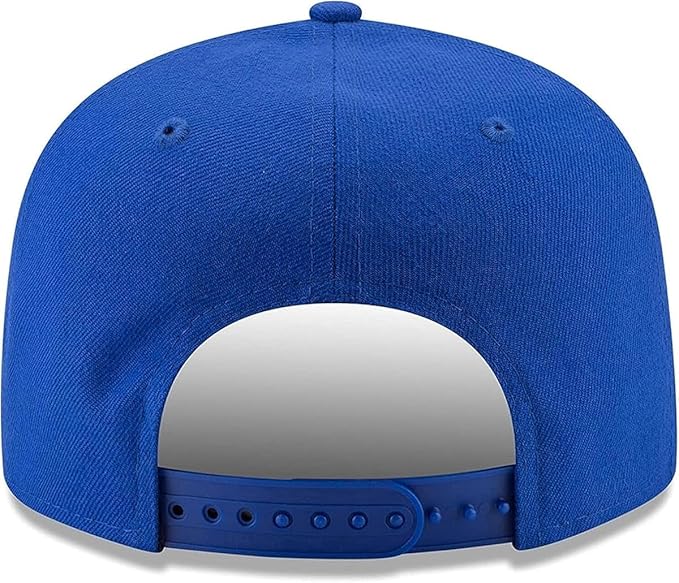 New Era NFL 9FIFTY Team Color Adjustable Snapback Hat Cap - One Size, Buffalo Bills - Blue, One Size