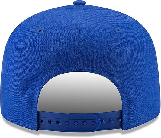 New Era NFL 9FIFTY Team Color Adjustable Snapback Hat Cap - One Size, Buffalo Bills - Blue, One Size