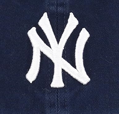 47 Brand MLB New York Yankees Men's Home Clean Up Cap, Navy, One-Size