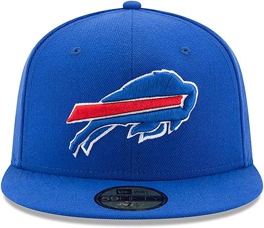 New Era 59FIFTY NFL Buffalo Bills 2025 Team Basic Fitted Hat - Majestic Blue (CA/US, Numeric, 7 1/2, Majestic Blue)