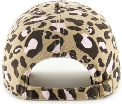 47 MLB Toronto Women's Bagheera Leopard Clean Up Adjustable Hat - Khaki