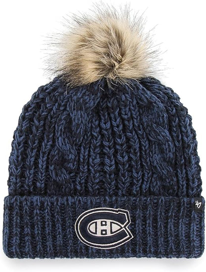 47 NHL Montreal Meeko Cuff Knit Hat Toque Navy