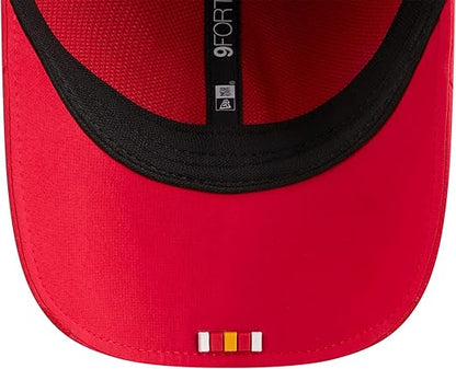 New Era Men's NFL 2025 Sideline M-Crown 9FORTY Adjustable Hat (CA/US, Alpha, One Size, Red, Kansas City Chiefs)