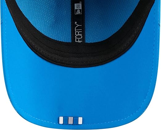 New Era Men's NFL 2025 Sideline M-Crown 9FORTY Adjustable Hat (CA/US, Alpha, One Size, Blue, Detroit Lions)