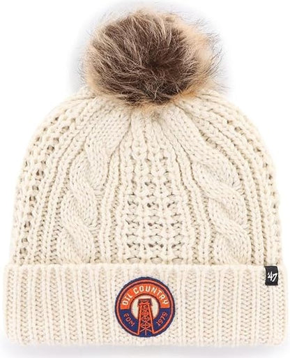 47 NHL Edmonton Women's Meeko Cuff Knit Hat - Cream