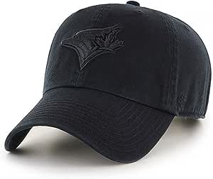 '47 Brand Toronto Blue Jays Clean Up MLB Dad Hat Cap Black/Black