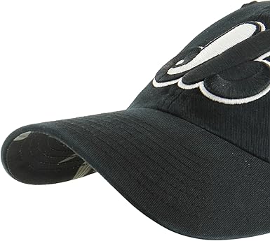 Men's Compatible with Expos 47 Brand Dark Tropic Clean Up Adjustable Buckle Cap Hat Black
