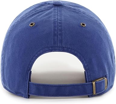 47 MLB Toronto Men's Royal Windham Suede Clean Up Adjustable Hat Blue