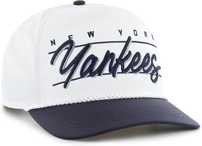 47 Hitch MLB New York Condor Two Tone Adjustable Snapback Hat - White
