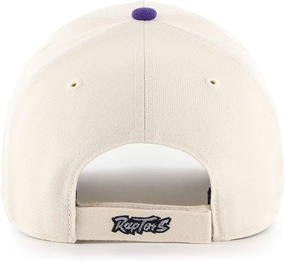47 MVP NBA Toronto Sure Shot Two Tone MVP Adjustable Hat - White/Purple