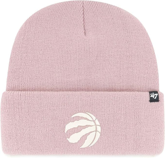 '47 NBA Toronto Haymaker Cuff Knit Toque - Dusty Rose