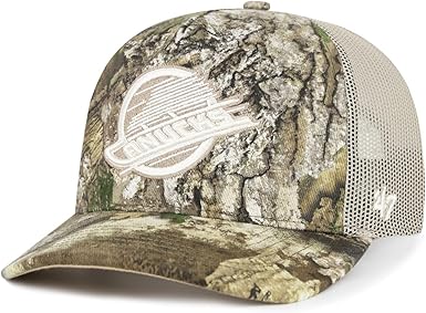 47 NHL Vancouver APX Mesh Adjustable Snapback Hat-Camo