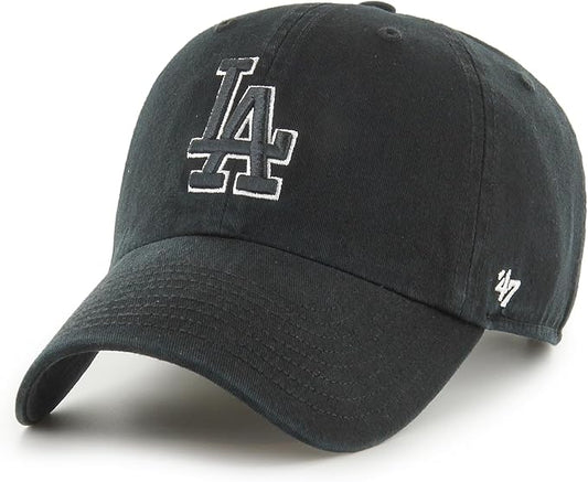 47 MLB Los Angeles Clean Up Adjustable Hat - Black