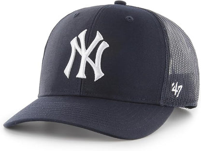 Men's Team Colour Yankees Trucker '47 Brand Snapback Hat Cap