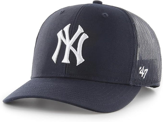 Men's Team Colour Yankees Trucker '47 Brand Snapback Hat Cap