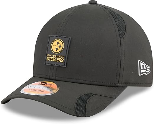 New Era NFL Sideline 940 M Crown Snapback Pittsburgh Steelers OSFM Black