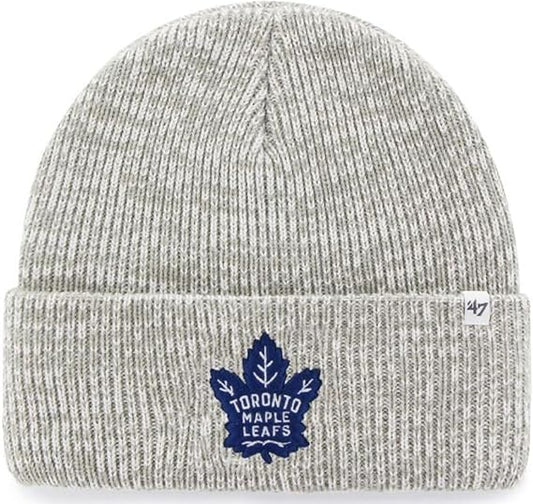 47 NHL Toronto Brain Freeze Cuff Knit Beanie - Grey