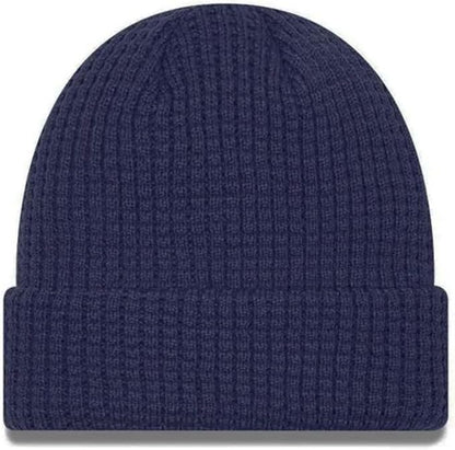 New Era NHL Winnipeg Jets Waffle Cuff Knit Knit Beanie - Navy