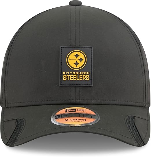 New Era NFL Sideline 940 M Crown Snapback Pittsburgh Steelers OSFM Black