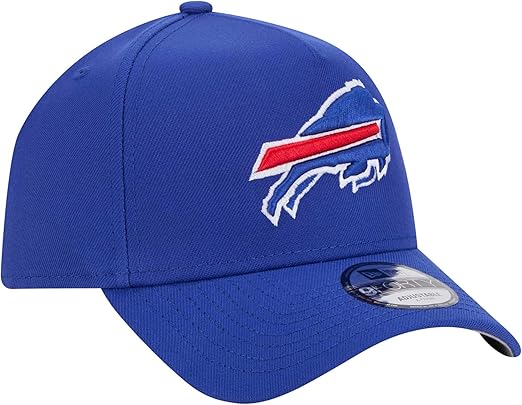 New Era NFL Buffalo Bills 9FORTY A-Frame Adjustable Hat - Royal Blue